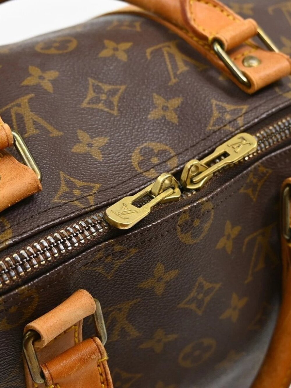 LOUIS VUITTON KEEPALL 50 TRAVEL HANDBAG MONOGRAM - Picture 13 of 14